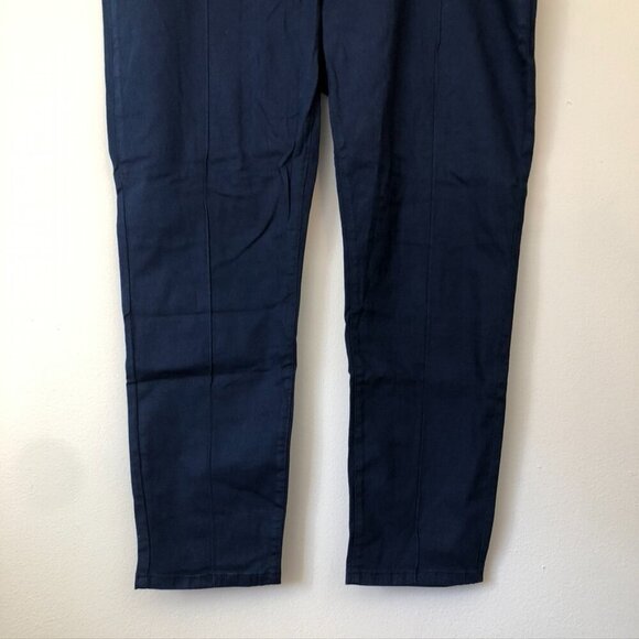 NEW NWT MODCLOTH Plus Size Richmond Pant Regular Inseam Navy Straight Leg 26 - Picture 4 of 12